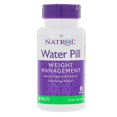 Мочегонное средство, Water Pill, Natrol, 60 таблеток - фото