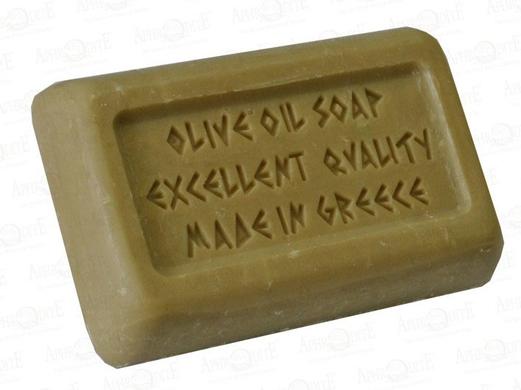 Натуральное оливковое мыло с маслом Ши и Овсянкой, Aphrodite, 100 г - фото