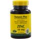Цинк в таблетках, Zinc, Nature's Plus, 50 мг, 90 таблеток, фото – 3
