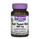 Красный дрожжевой рис 600 мг, Bluebonnet Nutrition, 60 гелевых капсул, фото – 1