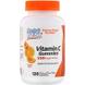Витамин С, Vitamin C Gummies, Doctor's Best, 250 мг, вкус апельсин, 120 желейных конфет, фото – 1