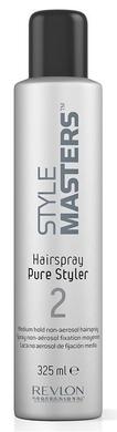 Лак для волос средней фиксации Style Masters Hairspray Pure Styler, Revlon Professional, 325 мл - фото
