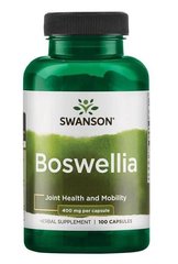Босвеллия, Boswellia, Swanson, 400 мг, 100 капсул - фото