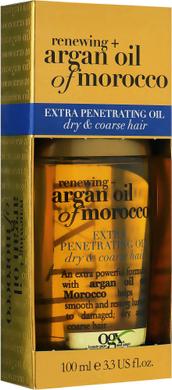 Аргановое масло Марокко для восстановления волос, Argan Oil of Morocco Penetrating Oil, Ogx, 100 мл - фото