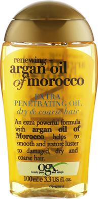 Аргановое масло Марокко для восстановления волос, Argan Oil of Morocco Penetrating Oil, Ogx, 100 мл - фото