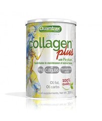 Коллаген Плюс, Collagen Plus with Peptan, Quamtrax, без вкуса, 350 г - фото