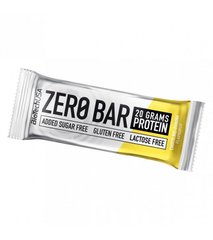 Батончик, ZERO Bar, BioTech USA, смак шоколад-банан, 50 г - фото