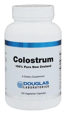 Колострума для імунітету і шлунково-кишкового тракту, Colostrum, Douglas Laboratories, 120 капсул - фото