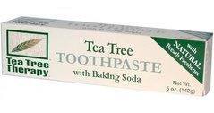 Зубная паста с питьевой содой и маслом чайного дерева, Tea Tree Therapy , 142 г - фото