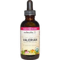 Валериана, Organic Valerian, Eclectic Institute, 60 мл - фото