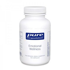 Емоційне здоров'я, Emotional Wellness, Pure Encapsulations, 60 капсул - фото