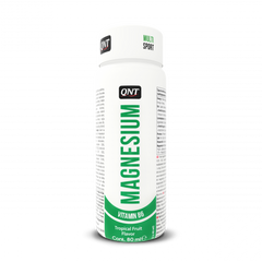 Магний + Витамин В6, Magnesium Shot, Qnt, вкус тропические фрукты, 12 шт x 80 мл - фото