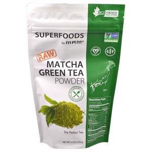 Зеленый чай Матча, Green Tea, MRM, органик, порошок, 170 г - фото