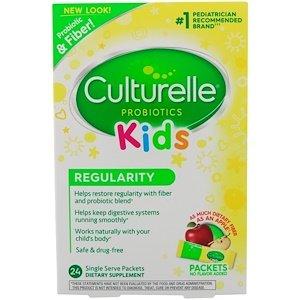 Пробиотик для детей, Probiotics Kids, Culturelle, 24 пакетика - фото