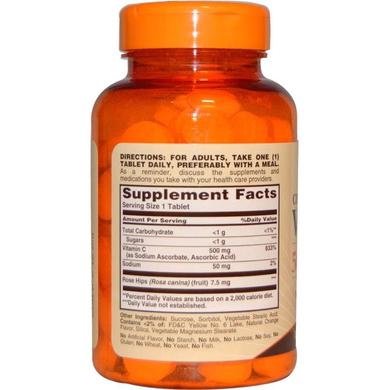 Витамин С жевательный, Chewable Vitamin C, Sundown Naturals, 100 таблеток - фото