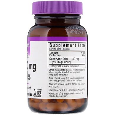 Убихинол CoQ10, Bluebonnet Nutrition, 30 мг, 90 капсул - фото
