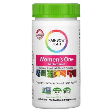 Витамины для женщин, Multivitamin, Rainbow Light, 90 таблеток - фото