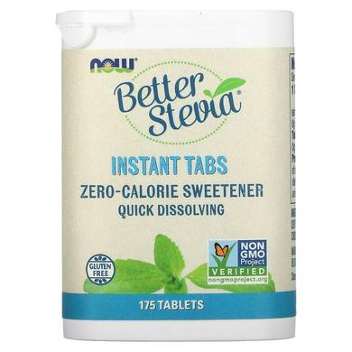 Стевія, Better Stevia, Now Foods, 175 таблеток - фото