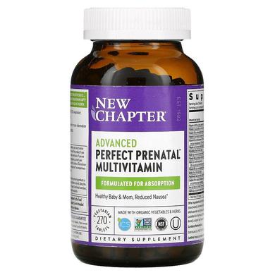 Витамины для беременных, Prenatal Multivitamin, New Chapter, 270 таблеток - фото