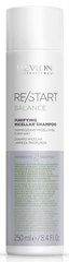 Шампунь для глубокого очищения, Restart Balance Purifying Micellar Shampoo, Revlon Professional, 250 мл - фото