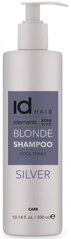 Кондиціонер для освітленого та блондированого волосся, Elements XCLS Blonde Silver Conditioner, IdHair, 300 мл - фото