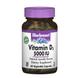 Витамин D3, Vitamin D3, Bluebonnet Nutrition, 5000 МЕ, 60 капсул, фото – 1