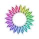 Резинка-браслет для волос, Kids Magic Rainbow, Invisibobble, 3 шт, фото – 2