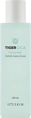 Тонік для проблемної шкіри обличчя з екстрактом центелли, Tiger Cica Calming Water, It's Skin, 200 мл - фото