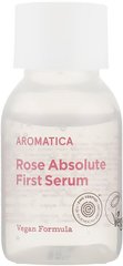 Сыворотка восстанавливающая с экстрактом розы, Rose Absolute First Serum (Trevel Size), Aromatica, 20 мл - фото
