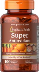 Супер антиоксидантная формула**, Super Antioxidant Formula**, Puritan's Pride, 100 капсул - фото
