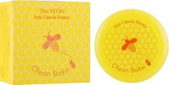 Медовый очищающий бальзам для лица, Jeju Canola Honey Clean Balm, The Yeon, 80 мл - фото