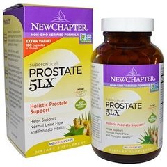 Поддержка простаты, Prostate 5LX, New Chapter, 180 капсул - фото