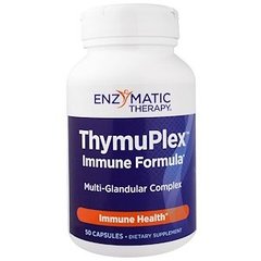 Иммунная поддержка, ThymuPlex, Enzymatic Therapy (Nature's Way), 50 капсул - фото