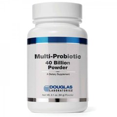 Пробиотики, Multi-Probiotic 40 Billion (powder), Douglas Laboratories, порошок 60 г - фото