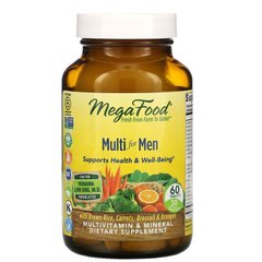 Мультивітаміни для чоловіків, Multi for Men, MegaFood, 60 таблеток - фото