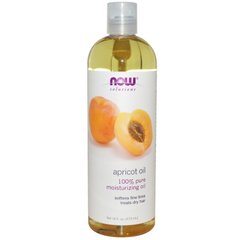 Масло абрикосове, Apricot Oil, Now Foods, Solutions, 473 мл - фото