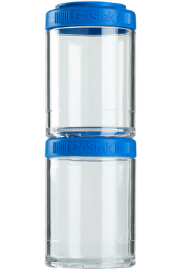 Контейнер Go Stak Starter 2 Pak, Blue, Blender Bottle, голубой, 300 мл (2 х 150 мл) - фото