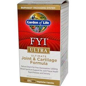 Для суставов и хрящей, Joint & Cartilage, Garden of Life, 120 капсул - фото