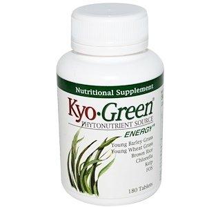 Фитонутриентный источник энергии, Kyo-Green Phytonutrient Source, Wakunaga - Kyolic, 180 таблеток - фото