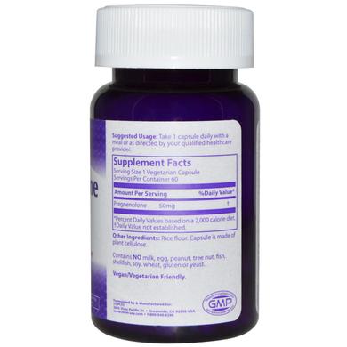 Прегненолон, Pregnenolone, MRM, 50 мг, 60 капсул - фото