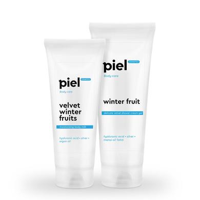 Комплекс: Очищення і догляд за шкірою тіла, Piel Cosmetics, Velvet Winter Fruit - фото