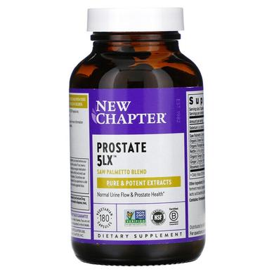 Підтримка простати, Prostate 5LX, New Chapter, 180 капсул - фото