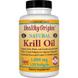 Масло кріля, Krill Oil, Healthy Origins, ваніль, 1000 мг, 120 капсул, фото – 1