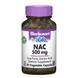 NAC (N-Ацетил-L-Цистеин) 500мг, Bluebonnet Nutrition, 30 гелевых капсул, фото – 1
