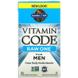 Сырые мультивитамины для мужчин, Raw One for Men, Vitamin Code, Garden of Life, 30 вегетарианских капсул, фото – 1