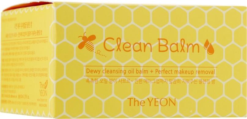 Медовый очищающий бальзам для лица, Jeju Canola Honey Clean Balm, The Yeon, 80 мл - фото