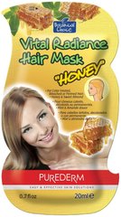 Маска для волос Медовая, Vital Radiance Hair Mask HONEY, Purederm, 20мл - фото