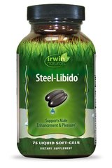 Репродуктивне здоров'я чоловіків, Steel-Libido, Irwin Naturals, 75 - фото