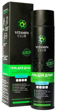 Гель для душуз мінералами та екстрактом зеленого чаю, VitaminClub, 250 мл - фото