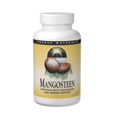Мангостин, Mangosteen, Source Naturals, 187,5 мг, 60 таблеток - фото